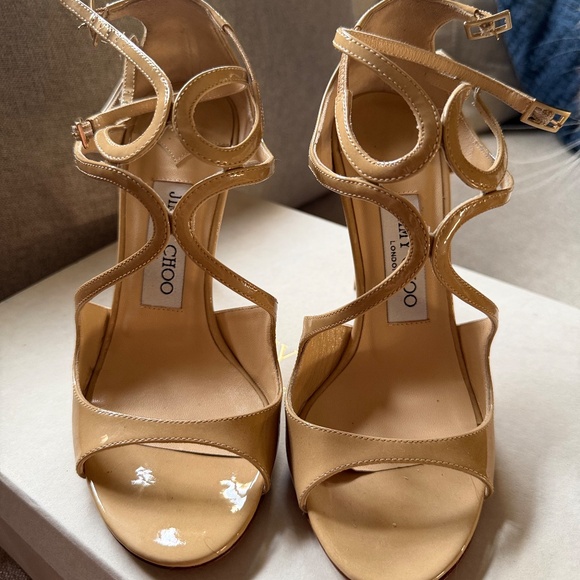 New Jimmy choo Lang nude size 36 - Picture 3 of 4